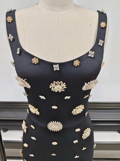 IMOGEN Crystals Maxi Dress