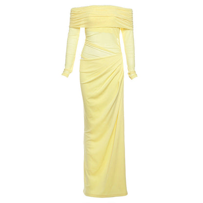 ANTONIA Mesh Cut Out Bodycon Dress NEON
