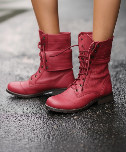 Rowena™ | Women’s Vintage Lace-Up Boots
