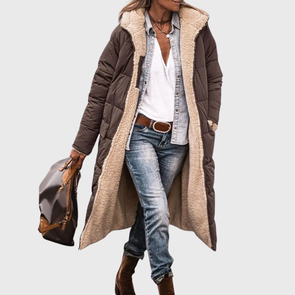 Farah™ | Reversible Lined Puffer Coat