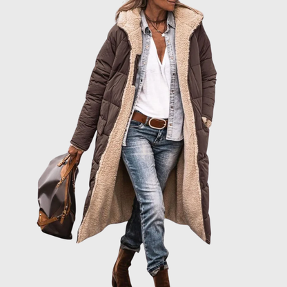 Farah™ | Reversible Lined Puffer Coat