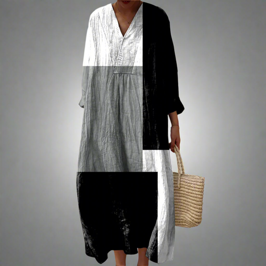 Dahlia™ | Elegant Geometric Dress