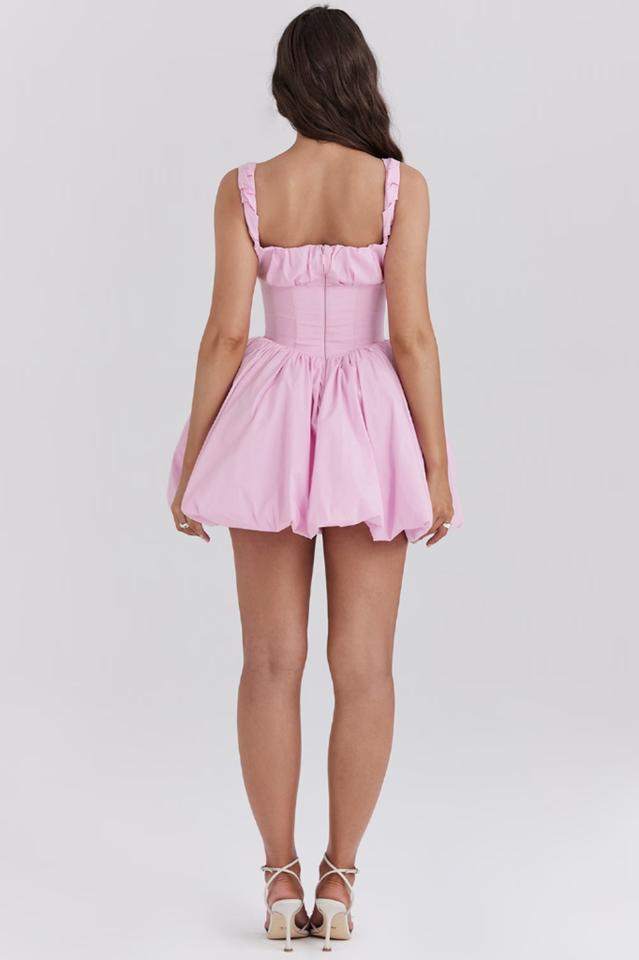 Le Puff Cotton Tulle Mini Dress