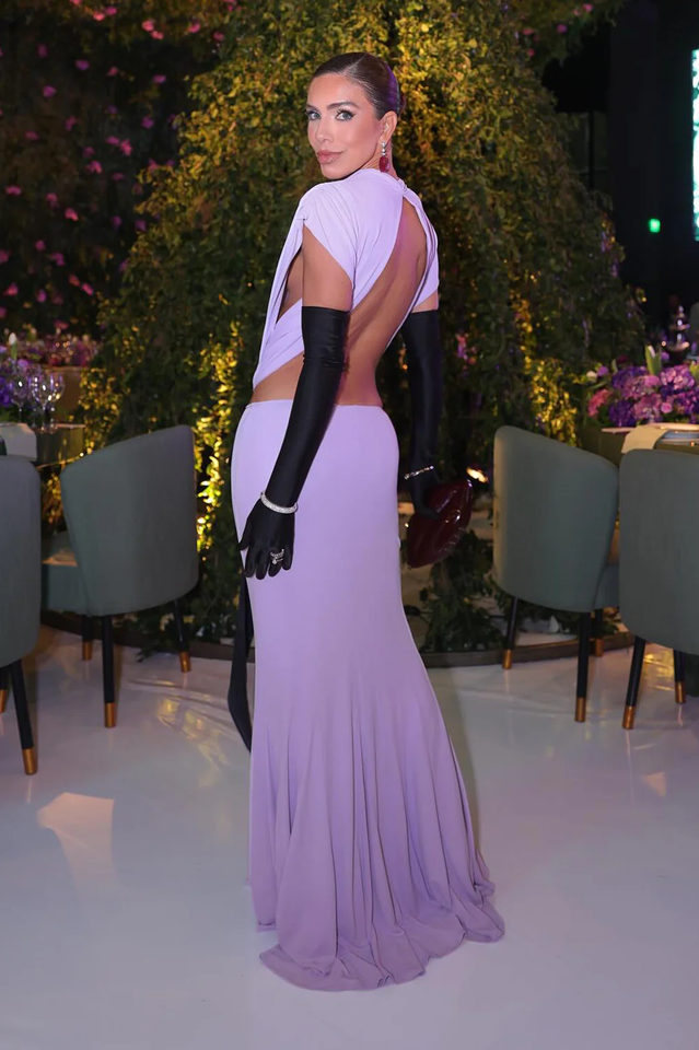 Manon Bowknot Cut-Out Maxi Dress