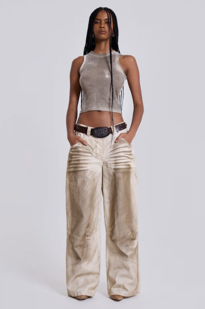 Sand Oil Wash Colossus Jeans