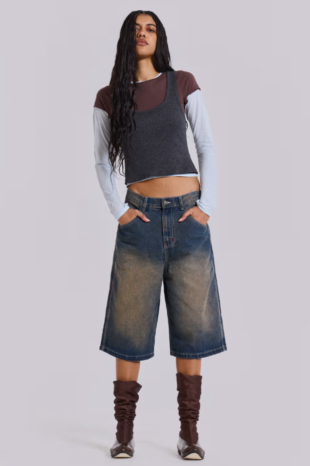 Bronx Jumbo Fit Denim Jorts