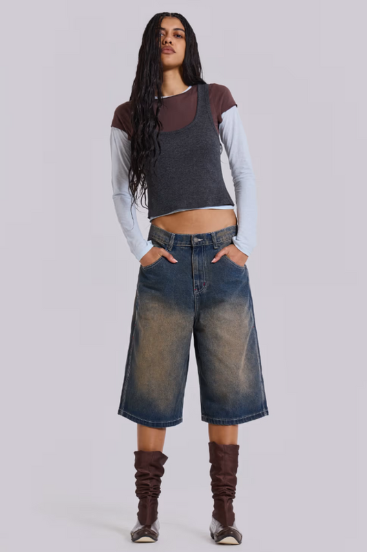 Bronx Jumbo Fit Denim Jorts