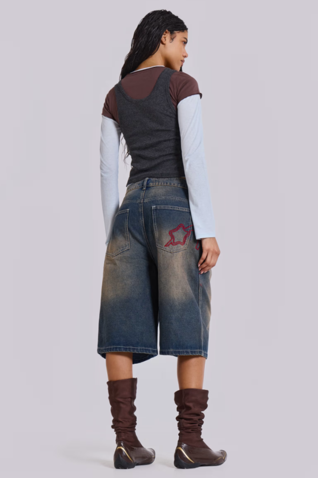 Bronx Jumbo Fit Denim Jorts