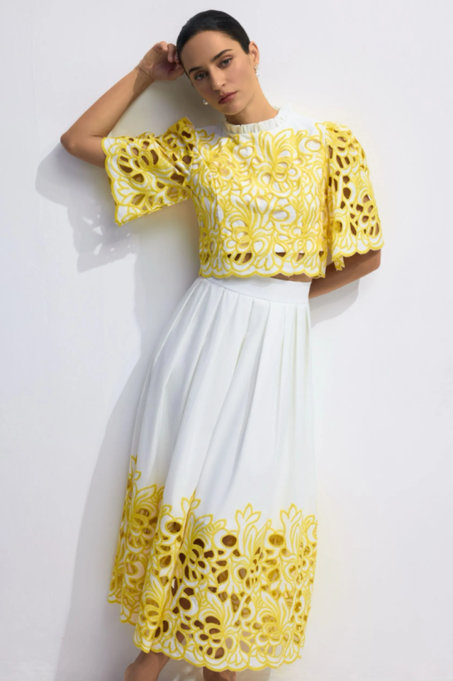 Kelly Floral Embroidered Set