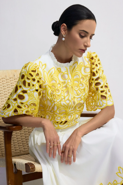 Kelly Floral Embroidered Set