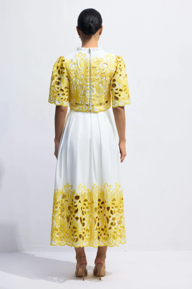 Kelly Floral Embroidered Set