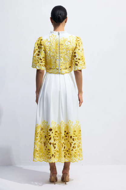 Kelly Floral Embroidered Set