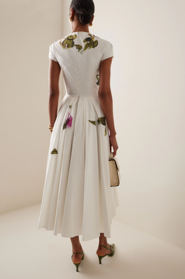 Lindsay Rose Printed Midi Dress