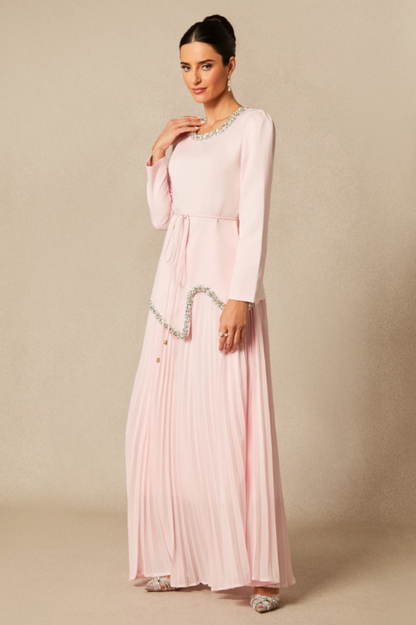 Athena Top & Pleated Skirt Set