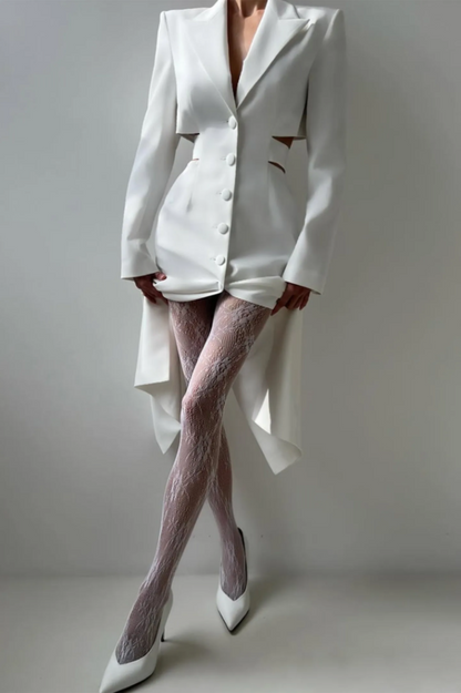 Antonia Cut Out Blazer Midi Dress