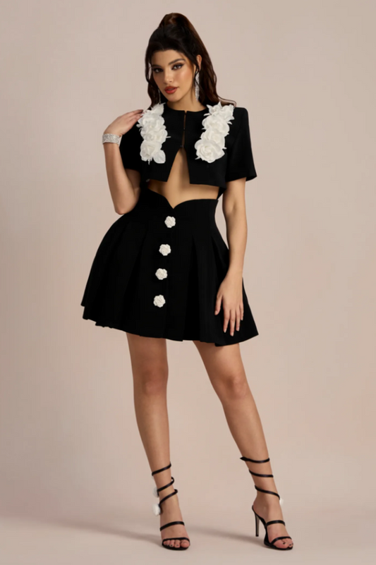 Selena Rose Embellished Set