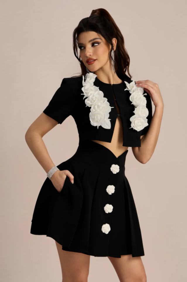 Selena Rose Embellished Set