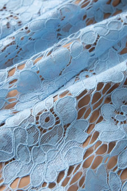 Ariana Floral Lace Sleeveless Midi Dress