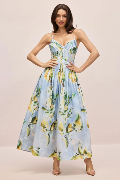 Joyce Spaghetti Strap Maxi Dress