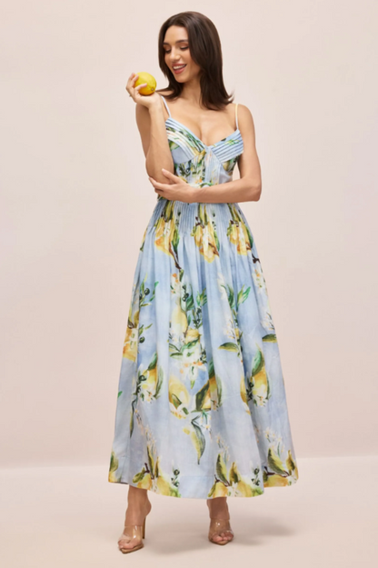 Joyce Spaghetti Strap Maxi Dress