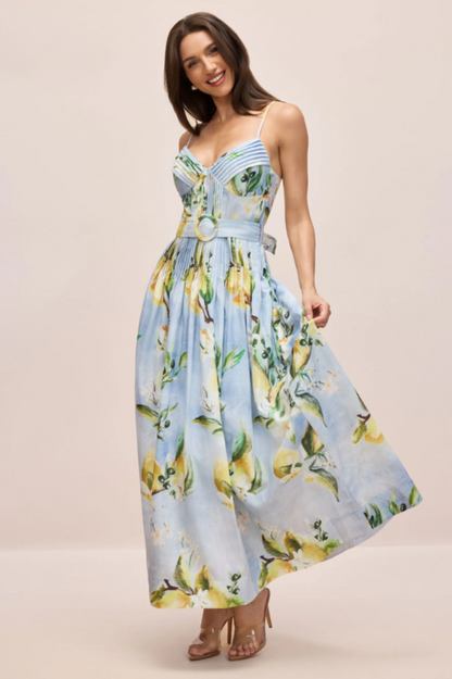 Joyce Spaghetti Strap Maxi Dress