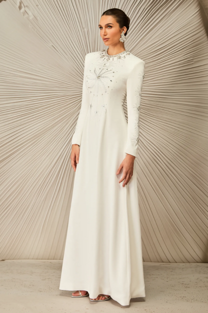 Ramona Crystal Embellished Maxi Dress