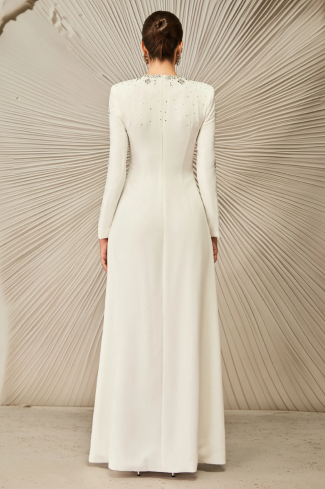 Ramona Crystal Embellished Maxi Dress