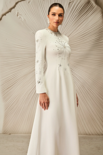 Ramona Crystal Embellished Maxi Dress