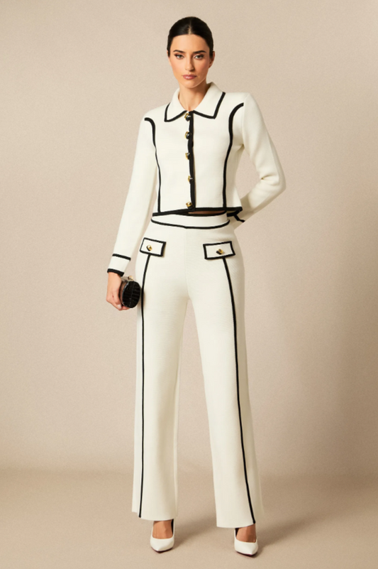 Miranda Cropped Jacket & Pants Set