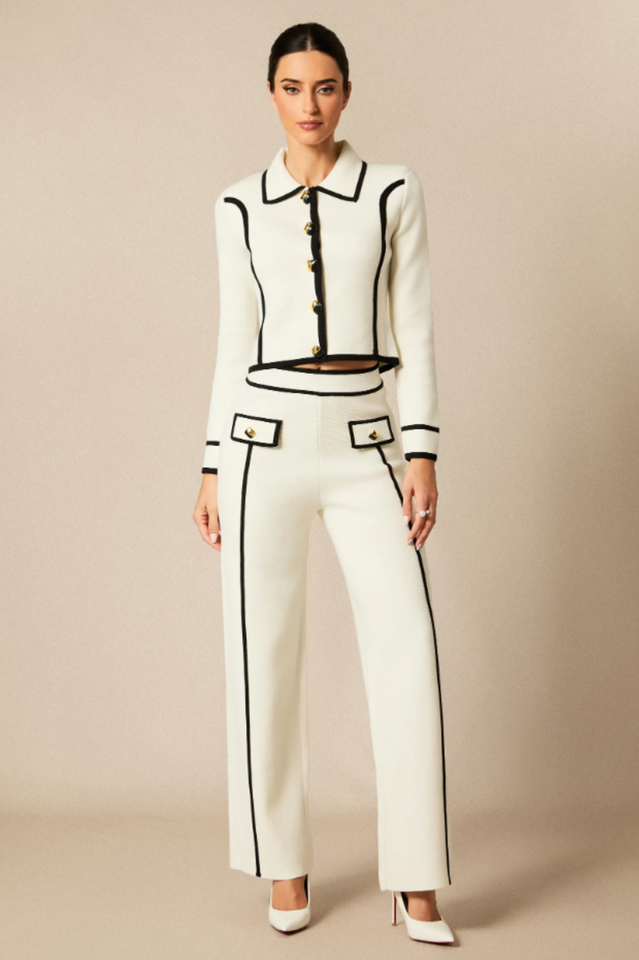 Miranda Cropped Jacket & Pants Set