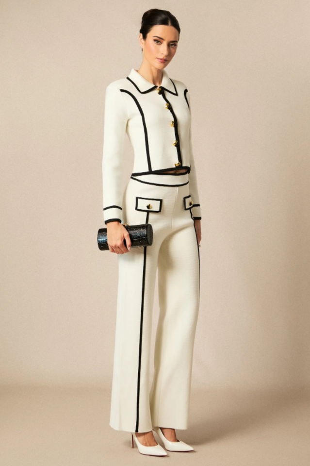 Miranda Cropped Jacket & Pants Set