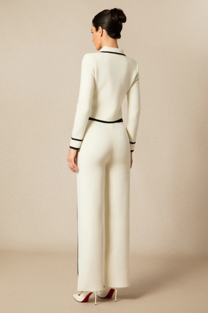 Miranda Cropped Jacket & Pants Set