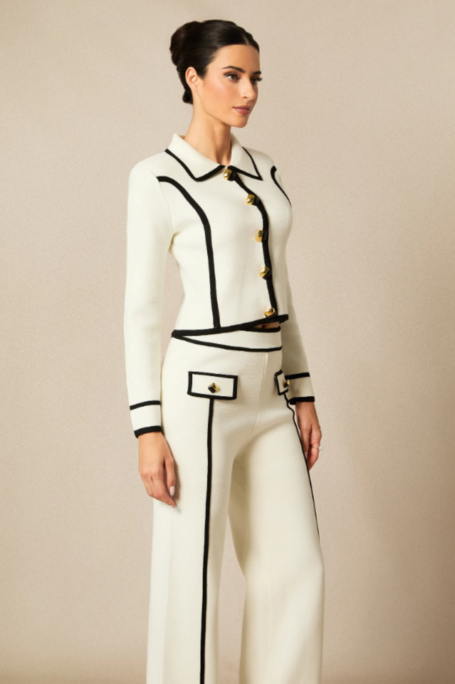 Miranda Cropped Jacket & Pants Set