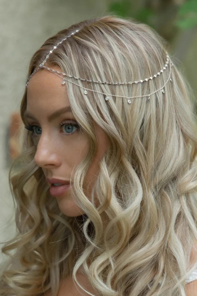 Anna Rhinestone Hair Chains