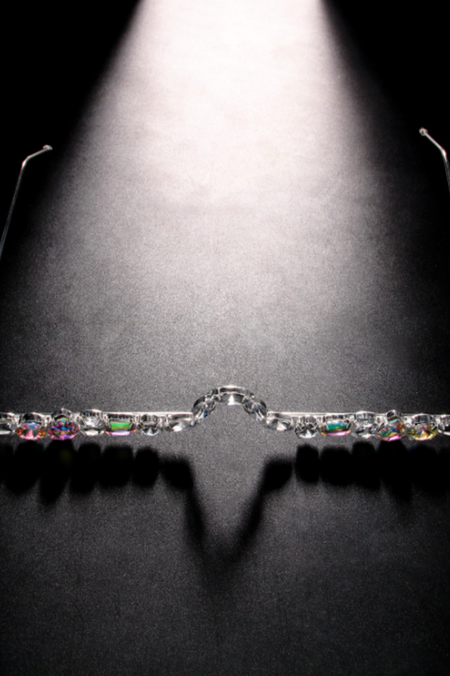 Vania Rhinestone Glasses