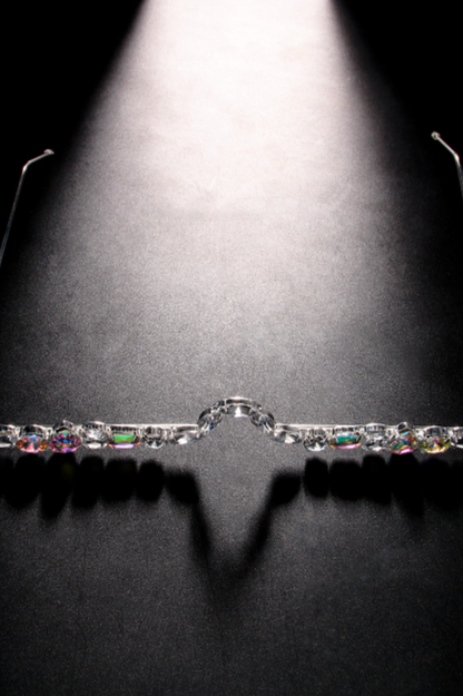Vania Rhinestone Glasses