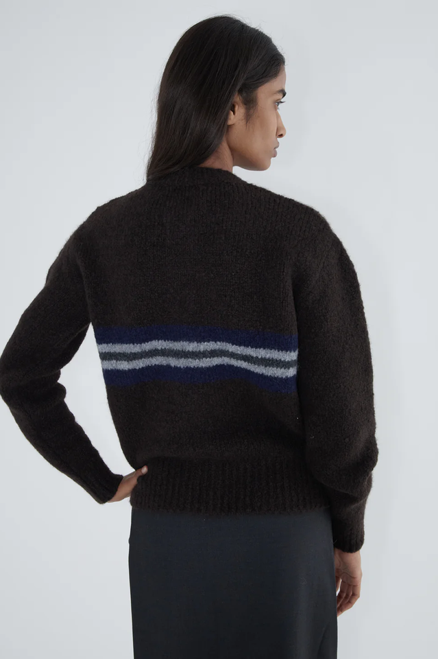 Paloma Wool Striped Zip Knitwear