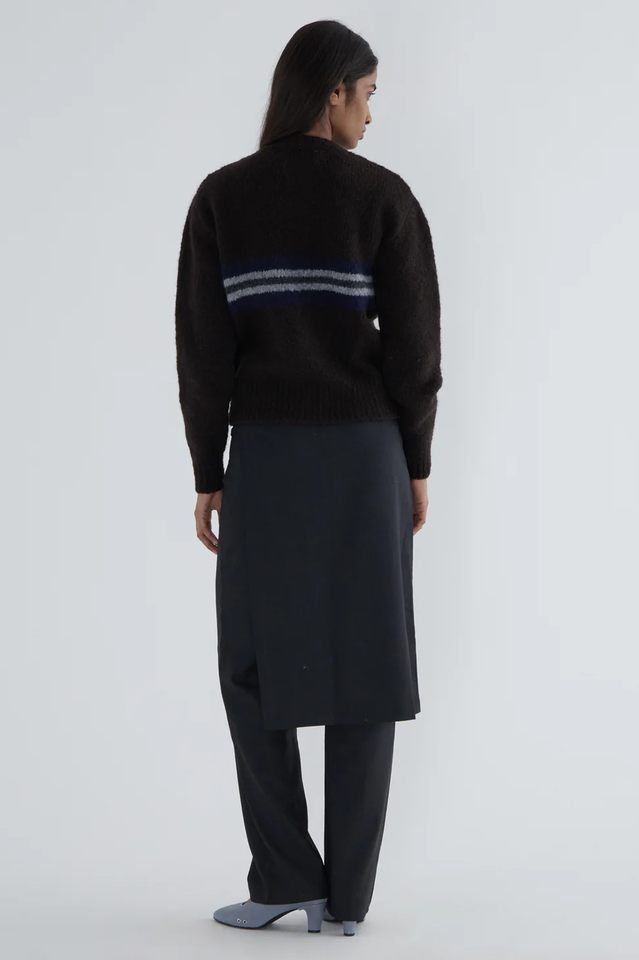 Paloma Wool Striped Zip Knitwear