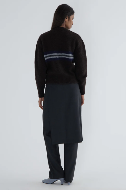 Paloma Wool Striped Zip Knitwear