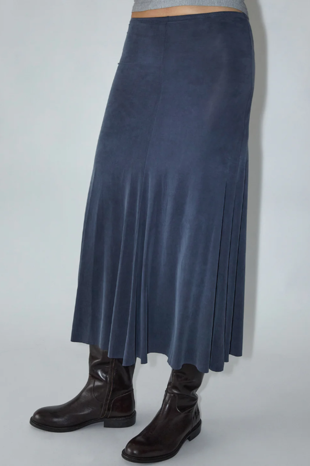 Paloma Wool Flared Cupro Skirt
