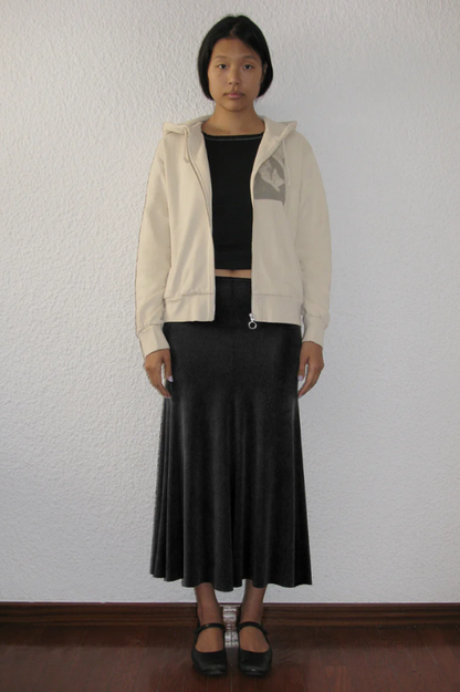 Paloma Wool Flared Cupro Skirt