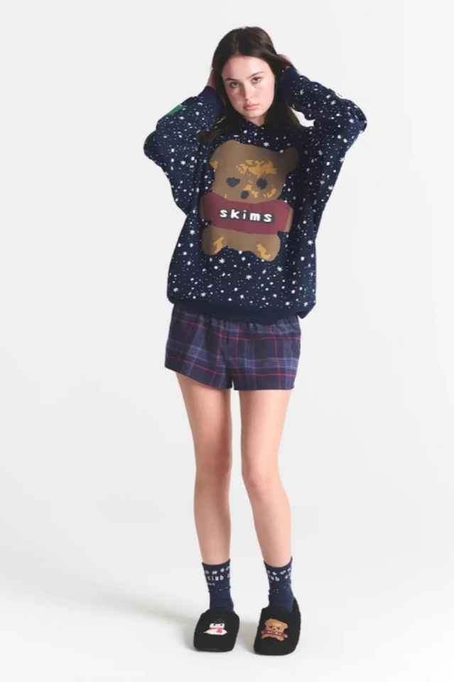 Skims X Cpfm Cotton Fleece Classic Hoodie