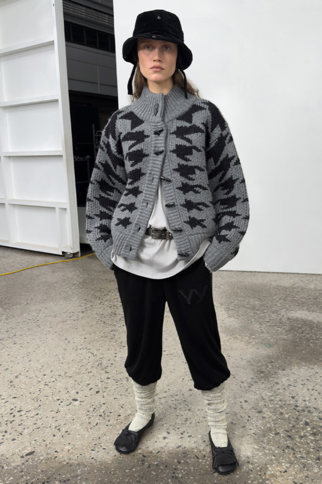 OPEN YY Layered Knee Socks Pants