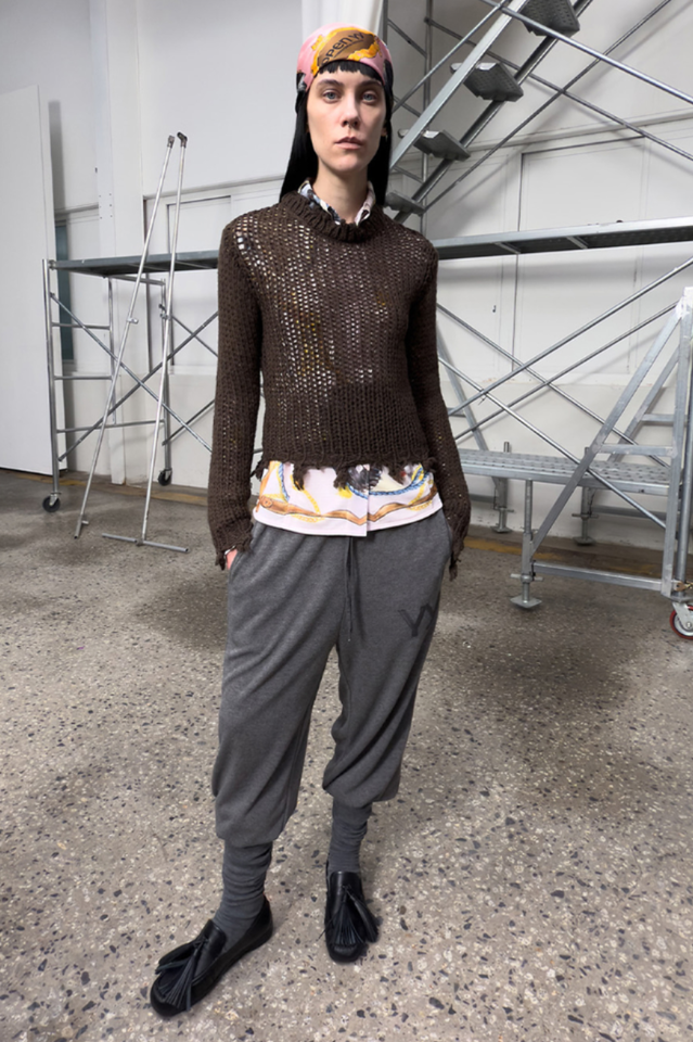 OPEN YY Layered Knee Socks Pants