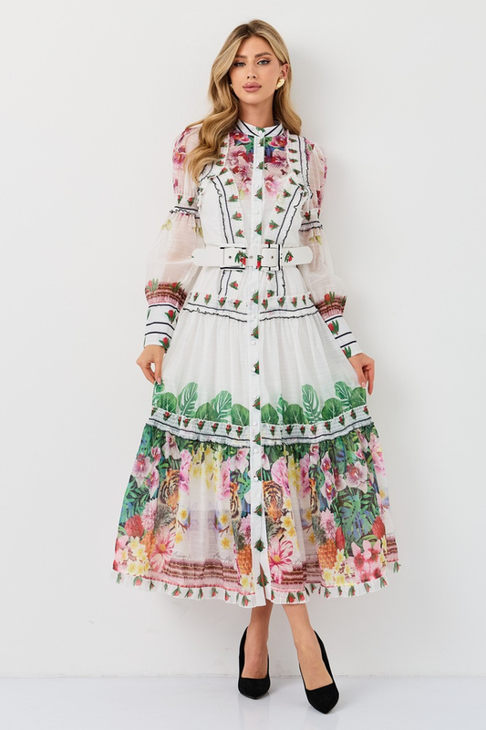 Cornelia Floral Dress