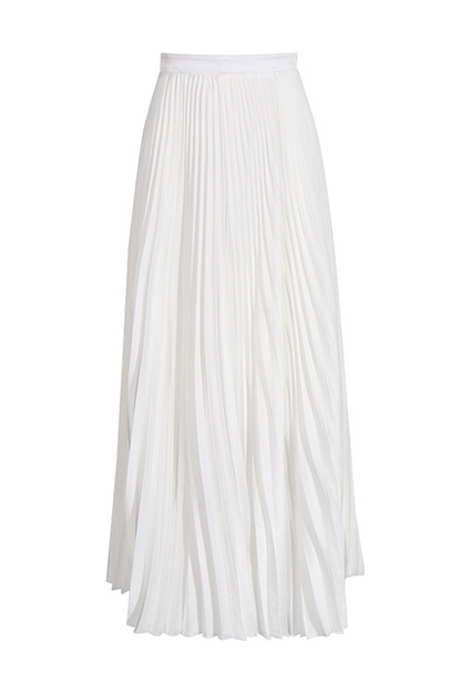 Christine Embroidery Pleated Skirt Set