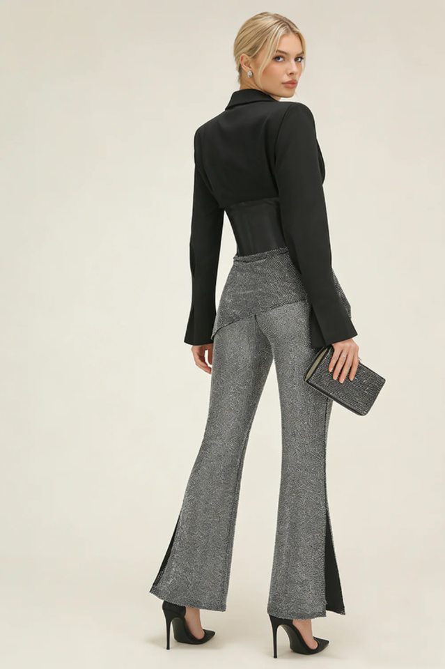 Mina Crystal Embellished Suit