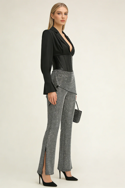Mina Crystal Embellished Suit