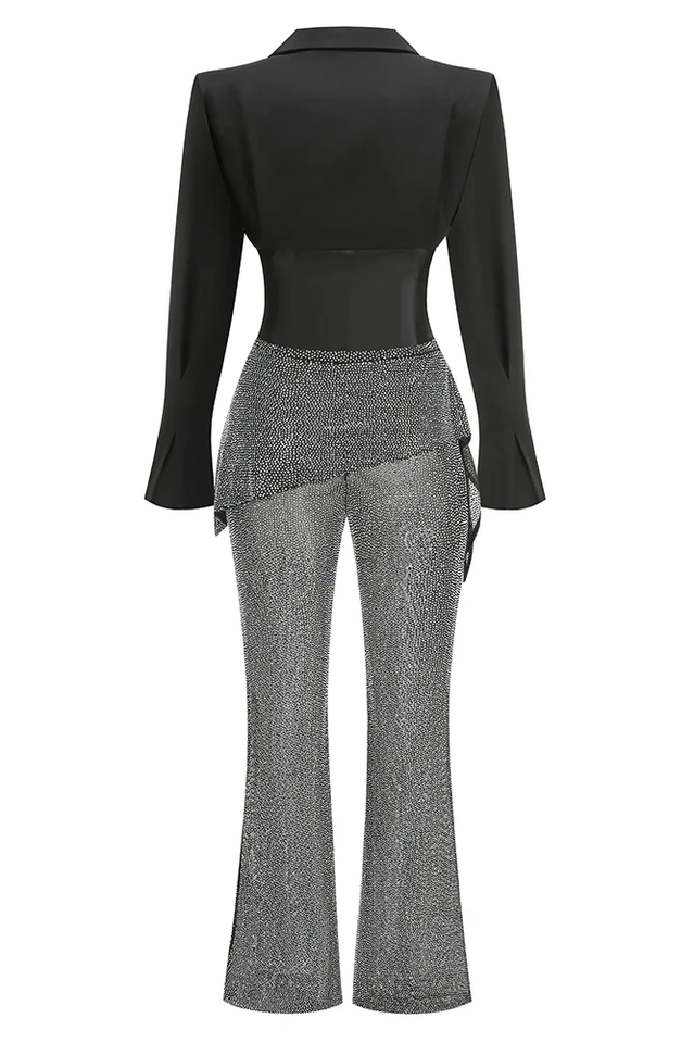 Mina Crystal Embellished Suit