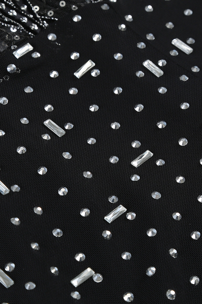 Jakobe Rhinestone Cutout Blazer Set